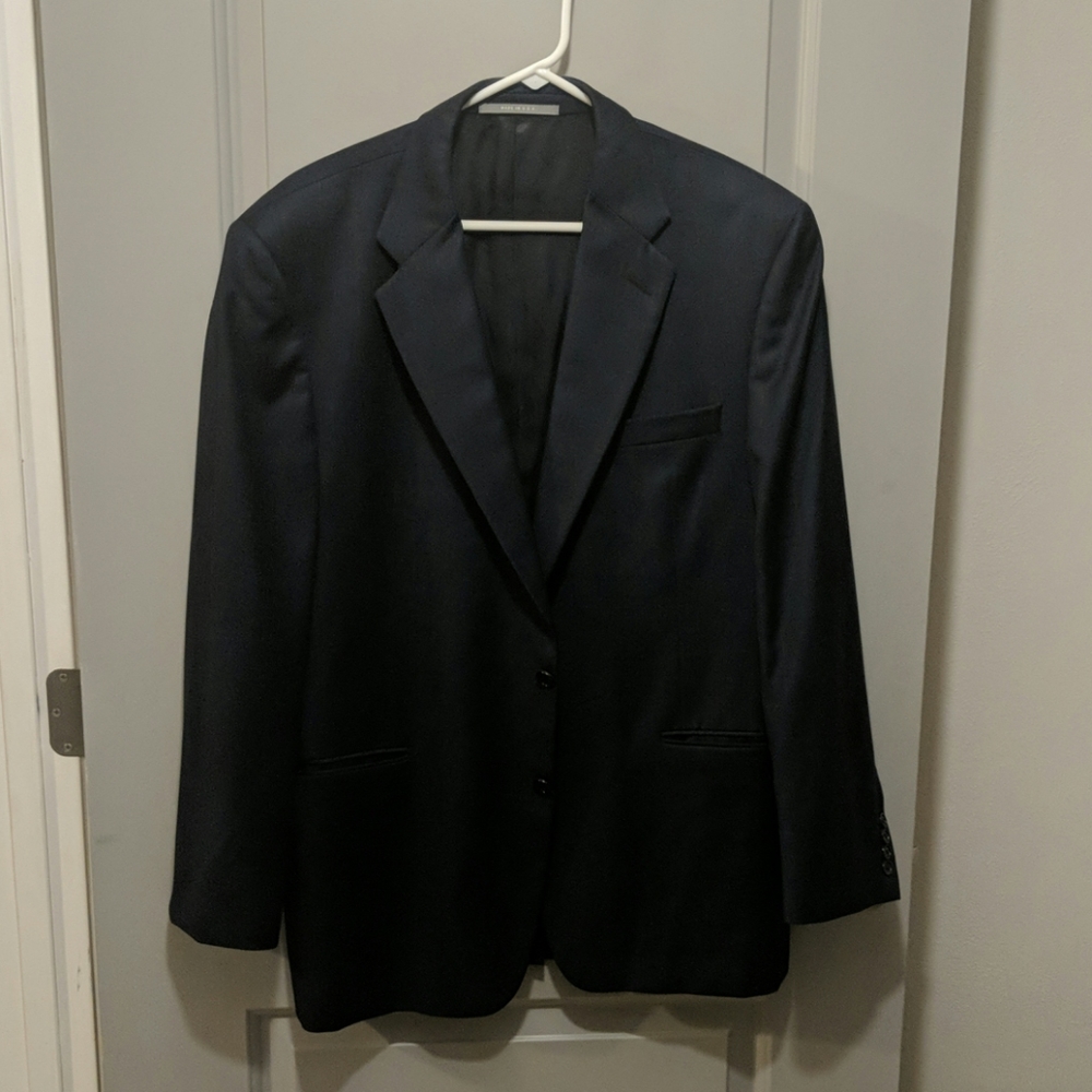 Hickey Freeman Jacket Suit Blazer Sport Coat 44R
